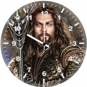 aquaman arts ms wall clock