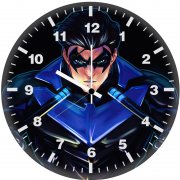 nightwing gotham knights ee wall clock