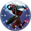spider verse miles hi wall clock
