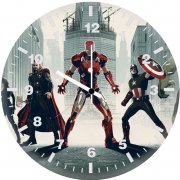 avengers new art aq wall clock