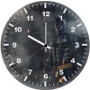 batman with batmobile g6 wall clock