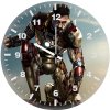 iron man 3 artwork fp wall clock