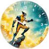 legendary wolverine cy wall clock
