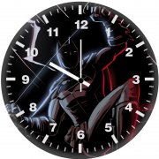 batman dark lighting 0s wall clock