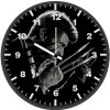 the lone wolf logan claws ob wall clock