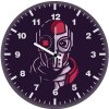 deadshot face minimal me wall clock