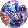 tailgate transformers jh wall clock