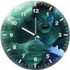 hulk iron man 0z wall clock