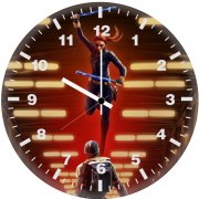 black widow international textless kr wall clock