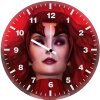 scarlet witch fan art fo wall clock