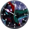 spiderman coming lk wall clock
