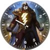 shazam x black adam uz wall clock
