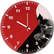 batman and gotham da wall clock