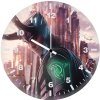 loki supervillain qc wall clock