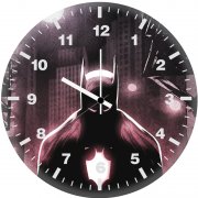 batman digital art yf wall clock
