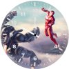 iron man and war machine artwork 2a wall clock