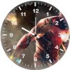 iron man sketch art 8i wall clock