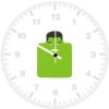 hulk minimal doddle 8o wall clock