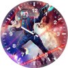guardians of the galaxy star lord in action ne wall clock