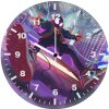 spiderman wow up wall clock
