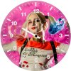 harley quinn cosplay new 12 wall clock