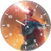 superman laser eye art ai wall clock