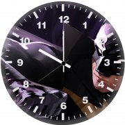 batman in action fu wall clock