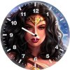 wonder woman synder cut illustration 3h wall clock