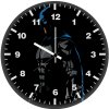 batman minimalism artwork lz wall clock