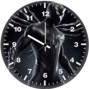 spider man vibranium suit dw wall clock