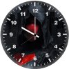 red hood artwork 6a wall clock
