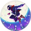 spiderman into the spider verse cool art 6a wall clock