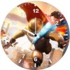 superman vs hammer of boravia ux wall clock