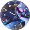 spider gwen new art 4b wall clock