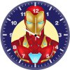 iron man minimalism 3j wall clock