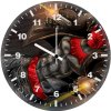 red hood new art q2 wall clock