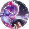 spider gwen digital arts 3v wall clock