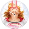 supergirl laser eye 4p wall clock