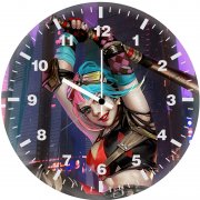 harley quinn dc comics future state ni wall clock