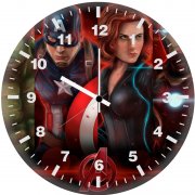 avengers assemble wv wall clock