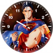 death of supergirl pn wall clock