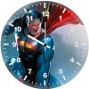 superman red cape up c4 wall clock