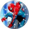 spiderman artworks zl wall clock