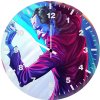 joker dance in smoke 3m wall clock