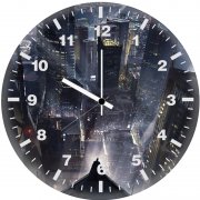 batman gotham city new ia wall clock
