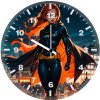 batgirl watch from the rooftop 69 wall clock