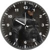 sketch artwork of batman 1a wall clock