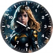 batgirl silent symphony lq wall clock