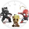 little marvel heroes op wall clock