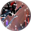 spider man and spider gwen ic wall clock